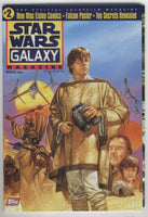 Star Wars Galaxy Magazine #2 unbagged w/ Millennium Falcon Poster Insert VFNM