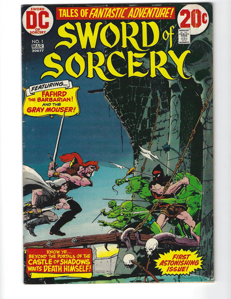 Sword Of Sorcery #1 Chaykin Art Bronze Age VGFN