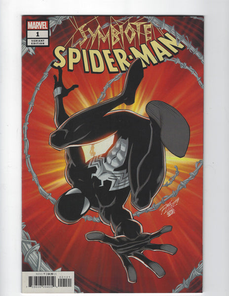 Symbiote Spider-Man #1 Ron Lim Black Suit Variant VFNM