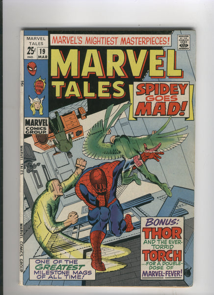 Marvel Tales #19 Spidey Goes Mad! Silver Age Giant VF