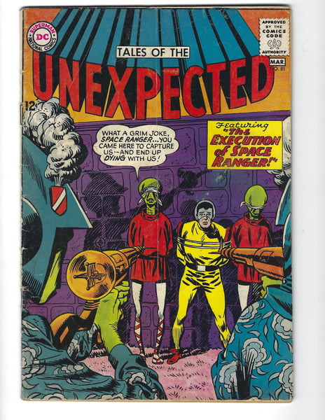 Tales Of The Unexpected #81 Silver Age GD