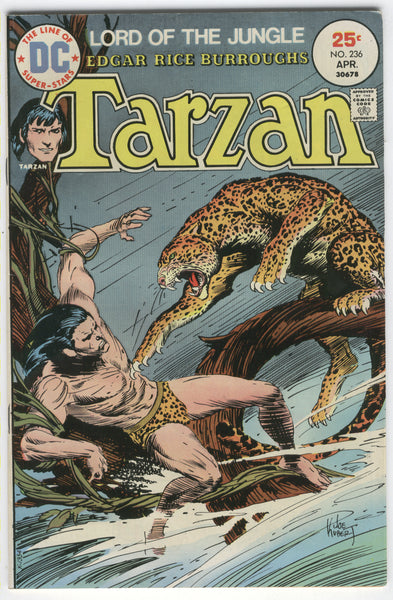 Tarzan #236 Karg Kills Kubert Art Bronze Age Classic FVF