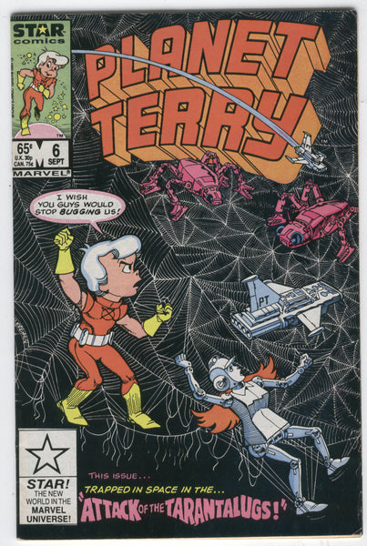 Planet Terry #6 HTF Star Comics Trapped In Space VGFN