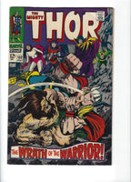 Thor #152 Wrath Of The Warrior! Silver Age Kirby FN+