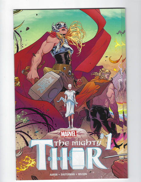 Mighty Thor #1 Jane Foster Wraparound Cover First Print 2016 VFNM