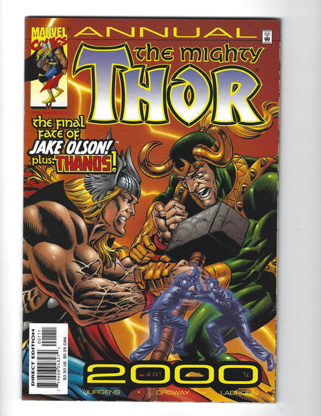Thor Annual 2000 Thanos! Loki!! NM-