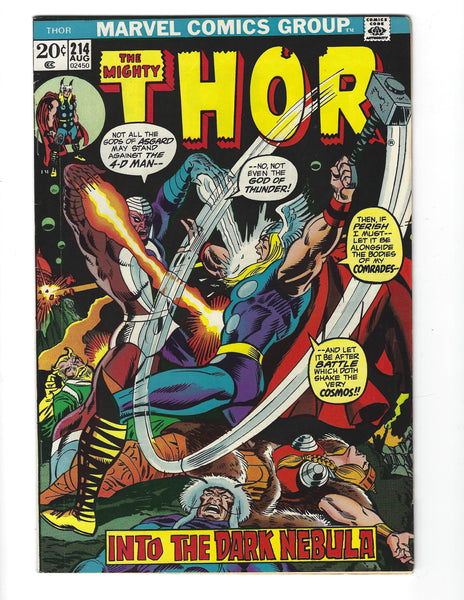Thor #214 Into The Dark Nebula! Bronze Age FN+