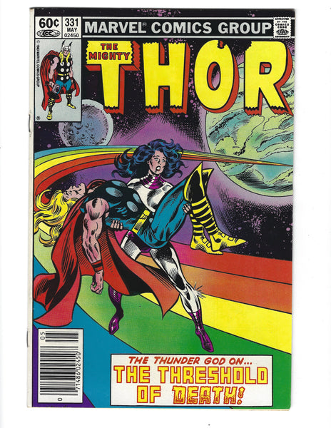 Thor #331 The Threshold Of Death! News Stand Variant FN