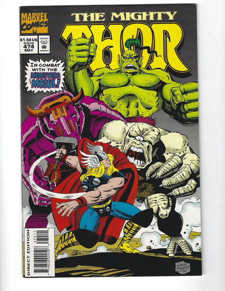 Thor #474 Monsters Of Mogul! VF