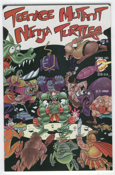 Tenage Mutant Ninja Turtles #40 Spaced Out! HTF Original Series VF
