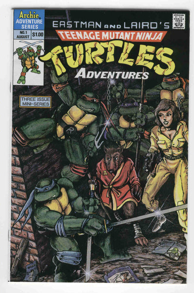 Teenage Mutant Ninja Turtles #1 Archie Mini-Series 1988 VF