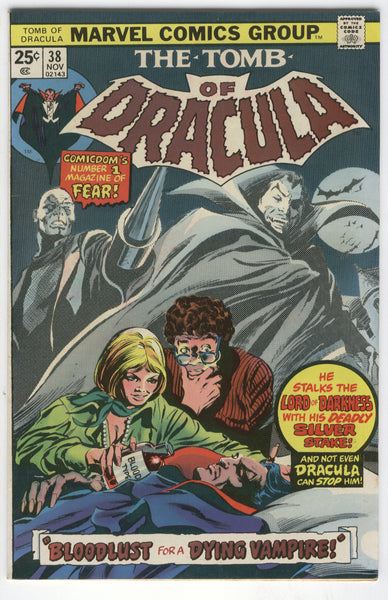 Tomb Of Dracula #38 Bloodlust For A Dying Vampire Colan Art Bronze Age Horror Classic VGFN