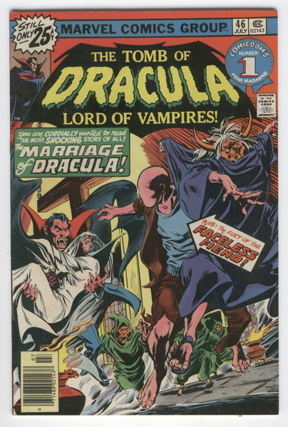 Tomb Of Dracula #46 The Marriage Of Dracula Colan Bronze Age Horror Art VGFN