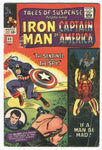 Tales Of Suspense #68 If A Man Be Mad Iron Man and Cap Silver Age Classic VG