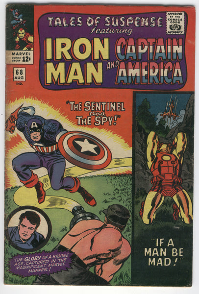 Tales Of Suspense #68 Iron Man & Captain America Silver Age VG