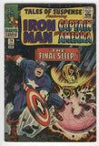 Tales Of Suspense #74 Iron Man Captain America The Final Sleep Silver Age Classic VG