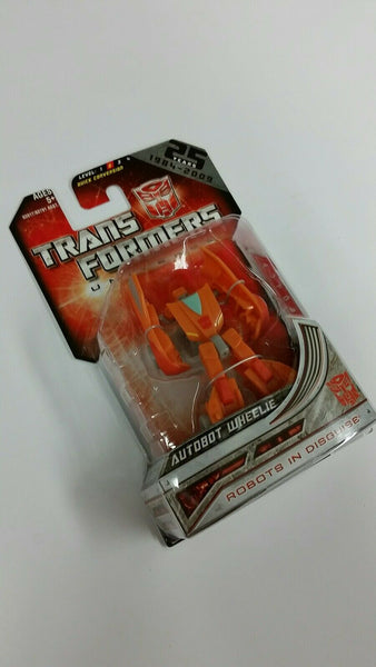 Transformers Universe Autobot Wheelie 25 Years Edition Action Figure Sealed On Card