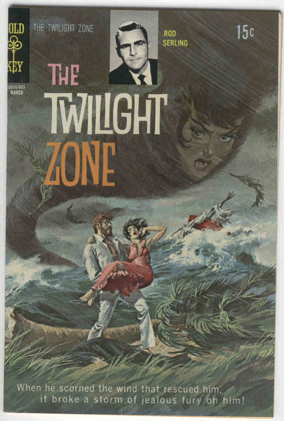 Twilight Zone #32 Early Bronze Age Horror FN