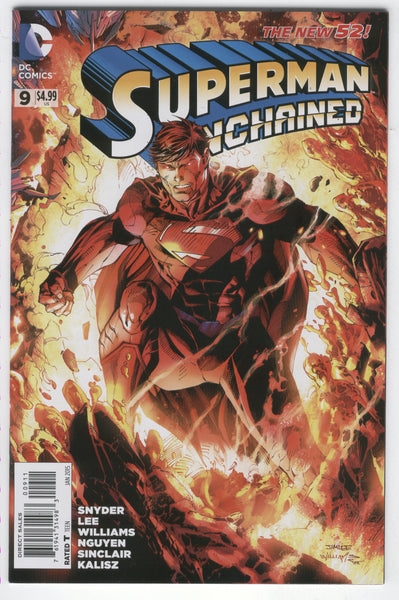 Superman Unchained #9 DC New 52 Series NM-