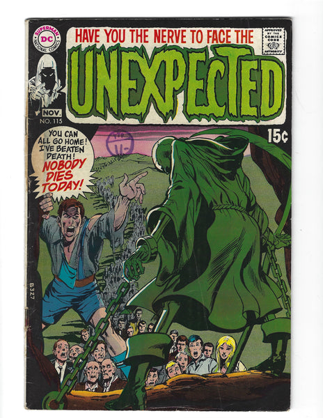Unexpected #115 Neal Adams Art Silver Age Horror VG