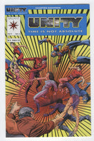 Unity #1 Time Is Not Absolute early Valiant VF