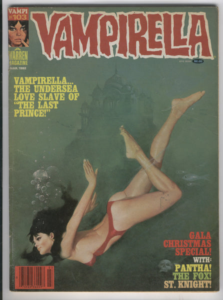 Vampirella #103 The Undersea Love Slave (woah!) HTF Later Issue Mature Readers VG