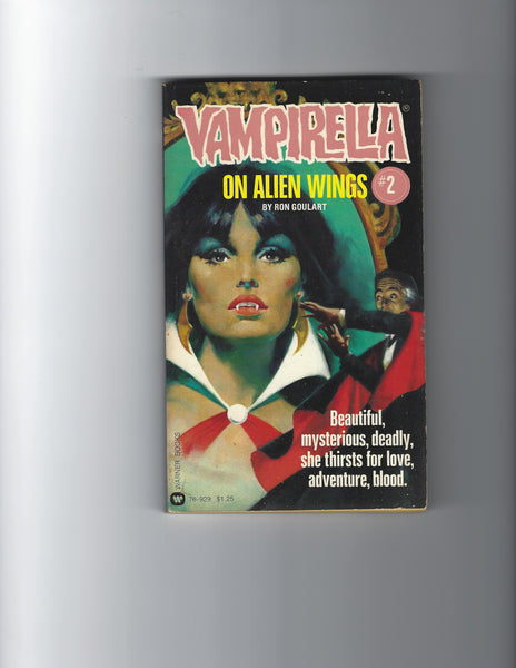 Vampirella #2 On Alien Wings Vintage Horror Paperback Ron Goulart HTF FVF