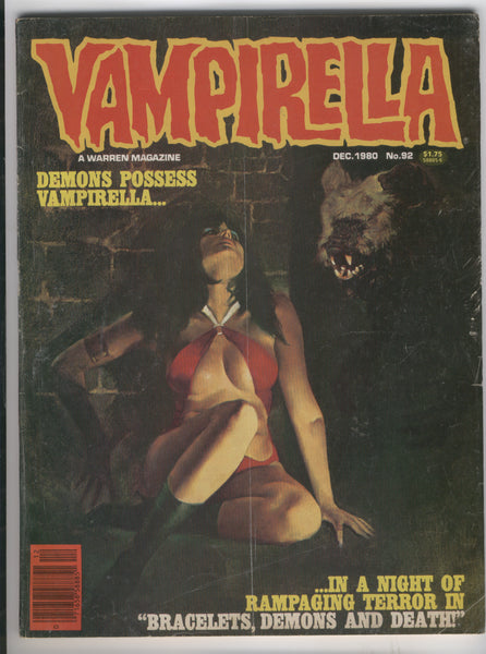 Vampirella #92 A Night Of Rampaging Terror! Mature Readers VG