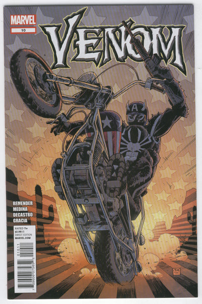 Venom #10 Flash Thompson gets the Symbiote? NM-
