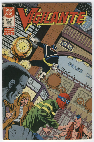 Vigilante #49 1988 Second To Last Issue FVF