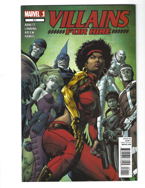 Villains For Hire #0.1 VF