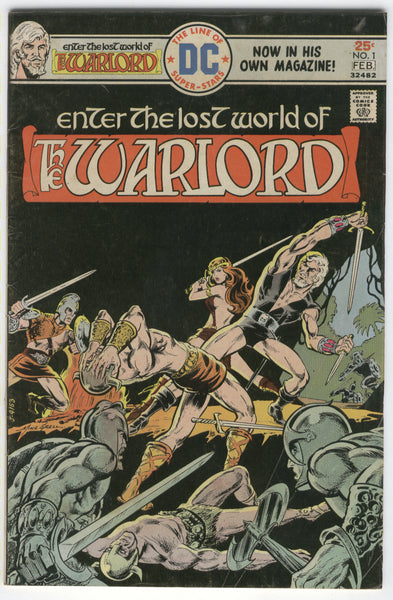 Warlord #1 Enter The Lost World Of Mike Grell Bronze age Key VGFN