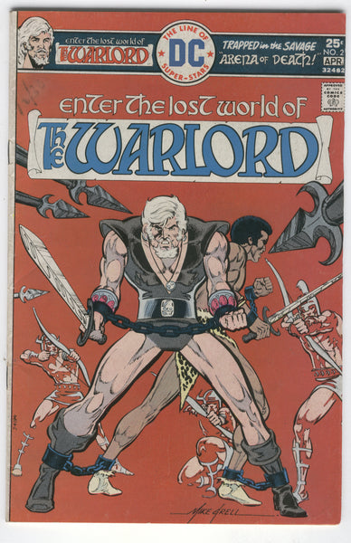 Warlord #2 Mike Grell Bronze Age Classic VGFN