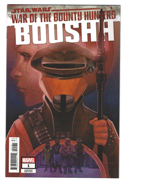 Star Wars War of the Bounty Hunters Boushh #1 Variant 2021 Marvel Comics NM