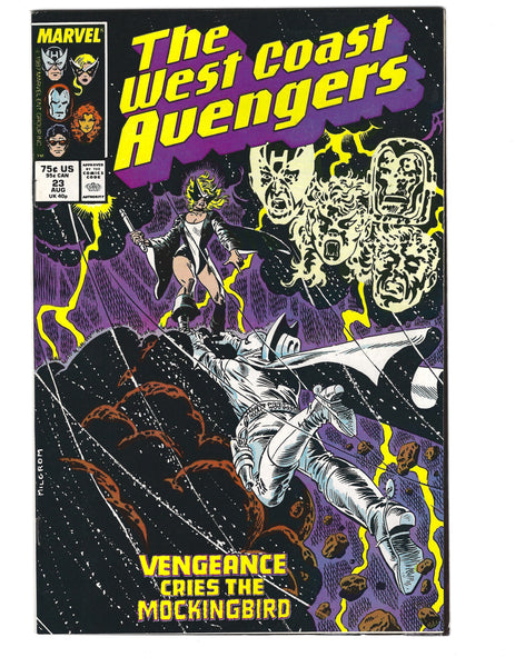 West Coast Avengers #23 Vengeance Cries The Mockingbird! FVF