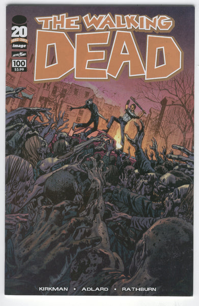 Walking Dead #100 Bryan Hitch Cover Mature Readers VF