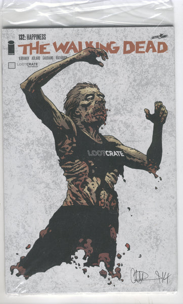 Walking Dead #132 LOOTCRATE Variant sealed in bag Mature Readers NM-