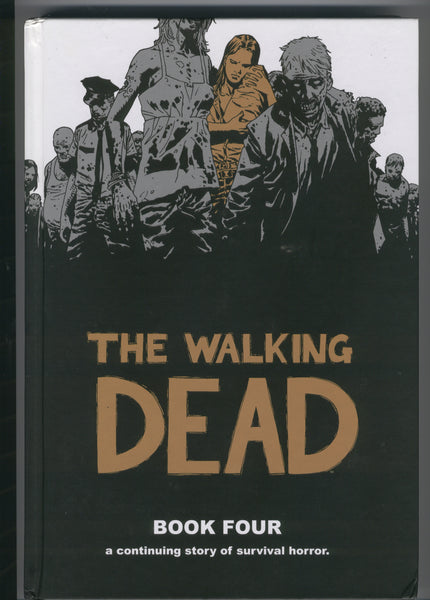 Walking Dead Book 4 Trade Hardcover Kirkman Adlard 2nd Print Mature Readers VF