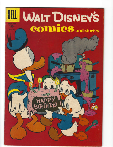 Walt Disney's Comics And Stories #195 Golden Age 10 Cent Cover FN