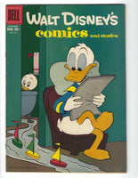 Walt Disney's Comics And Stories #218 HTF Golden Age 10 Cent Cover FVF