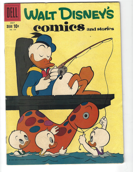 Walt Disney's Comics And Stories #226 Golden Age 10 Cent Cover VGFN