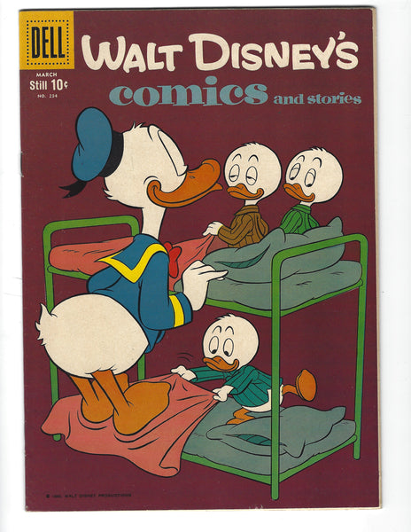 Walt Disney's Comics And Stories #234 HTF 10 Cent Dell FN