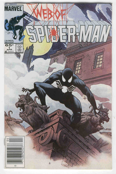 Web Of Spider-Man #1 'Til Death do Us Part Venom Modern Key News Stand Variant VFNM