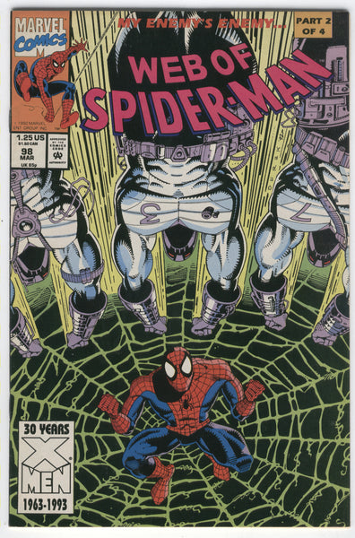 Web Of Spider-Man #98 early Nightatch Appearance VF