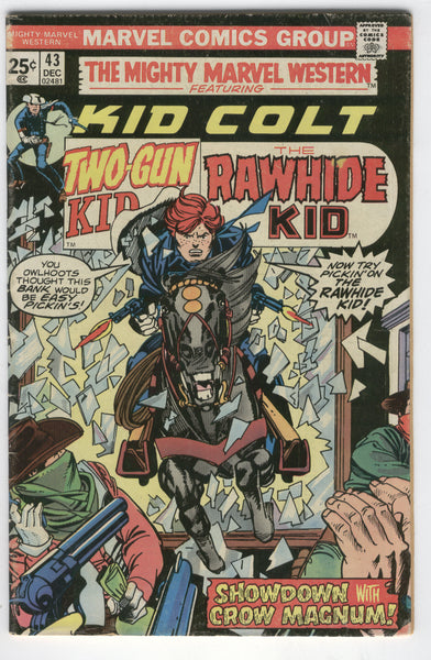 Mighty Marvel Western #43 Two-Gun Kid & Rawhide Kid Bronze Age VG