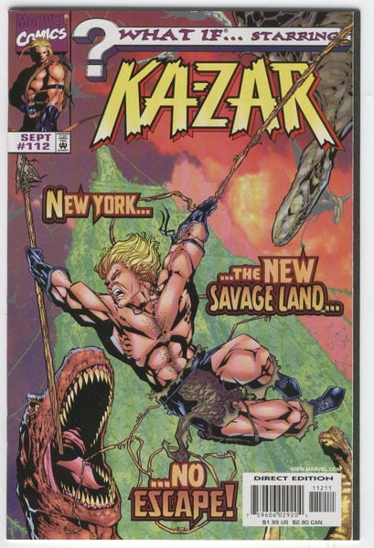 What If... #112 Ka-Zar In New York NM