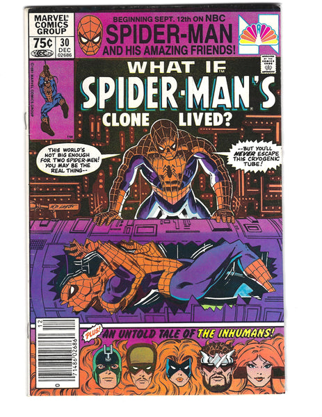 What If #30 Spider-Man's Clone Had Lived? Newsstand Variant FN