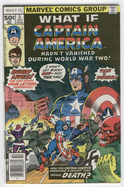 What If #5 Captain America Hadn't Vanished! Bronze Age Classic! VF