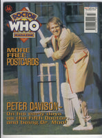 Doctor Who #213 HTF UK Magazine with Postcard Inserts FN