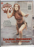 Doctor Who Magzine #215 HTF UK Issue Featuring Leela with Postcard Inserts FN
